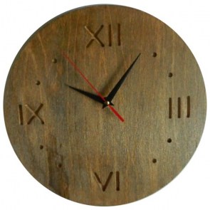 ceas de perete din lemn