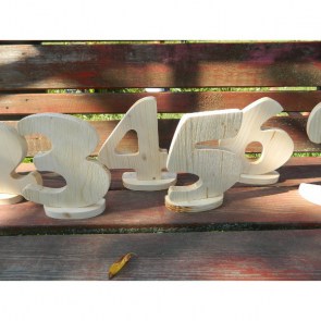 cifre decorative din lemn 3204 1