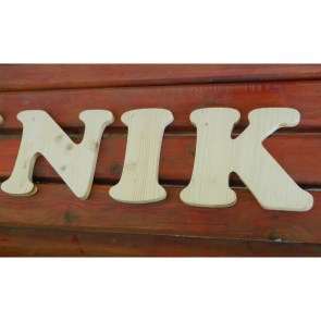 litere decorative din lemn 18 mm 3203 2