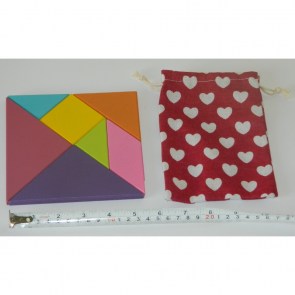 tangram in sac textil f