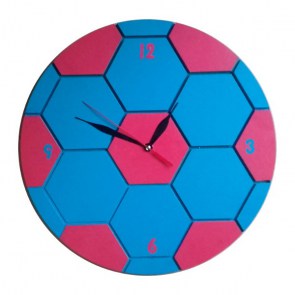 ceas de perete minge fotbal 30 cm